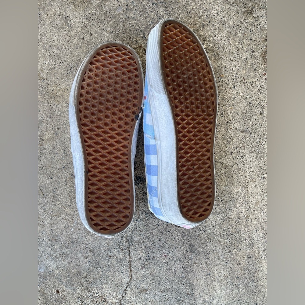 Gingham Block Embroidered Color Patchwork Authent… - image 8